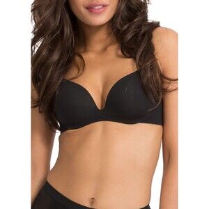 Spanx The Naked Collection Demi More Bra 30008R Black Size 36DD Lightly Lined Un